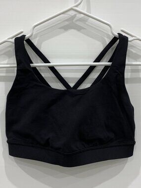 Lululemon Energy Bra - Black Size 6